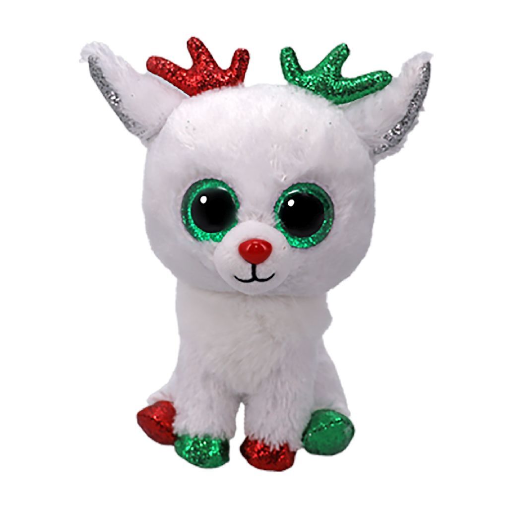 TY Beanie Boo Knuffel Rendier Snowdrop 15 cm