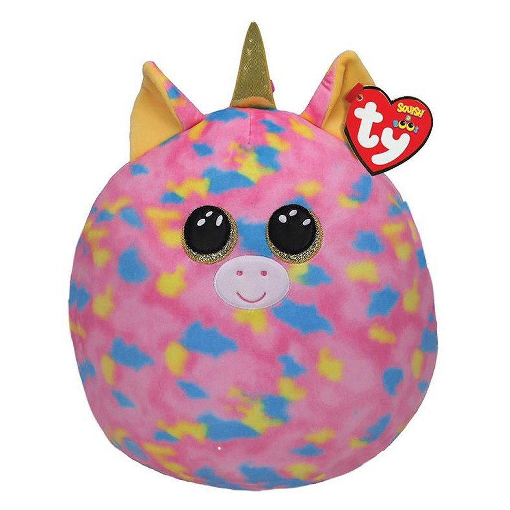 TY Squish A Boo Knuffelkussen Eenhoorn Fantasia 23 cm