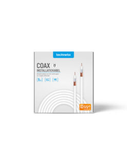 Technetix TN-COAXIH-20M Coaxkabel 20 M Wit