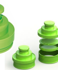 Tepro 8585 Barbecue Hamburgerpers voor Gevulde Hamburgers