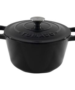 Tomado Gietijzeren Braadpan 24 cm Zwart