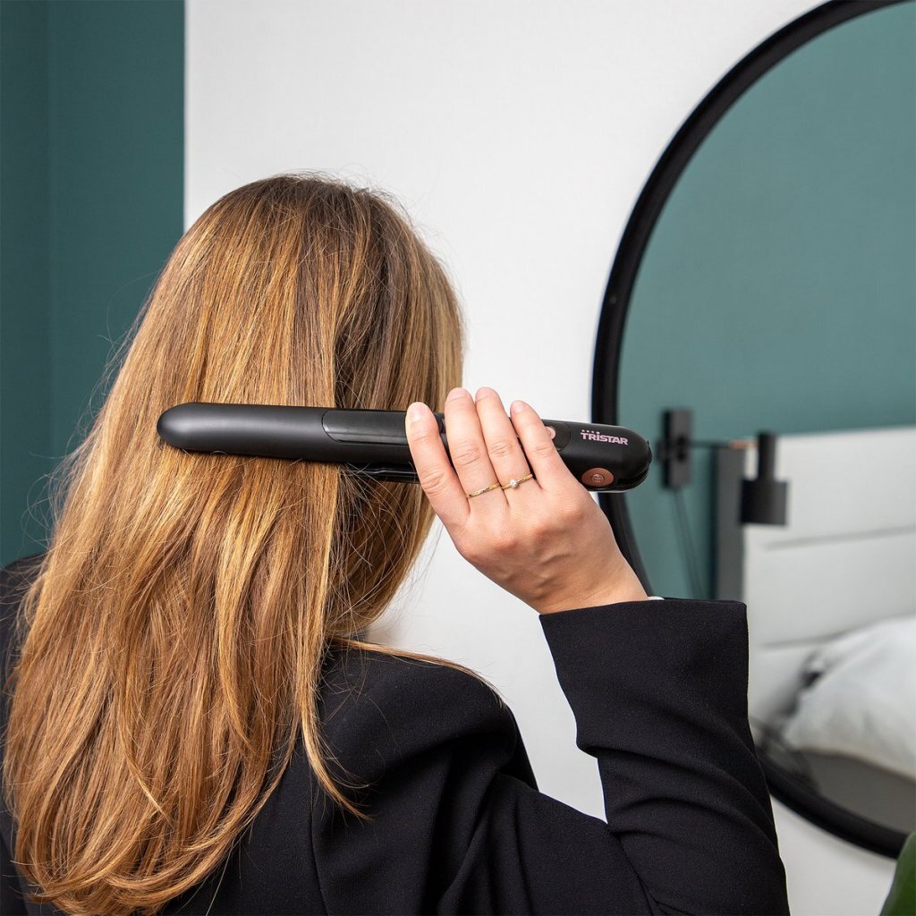 Tristar HD2501 Snoerloze Stijltang Zwart - Afbeelding 3