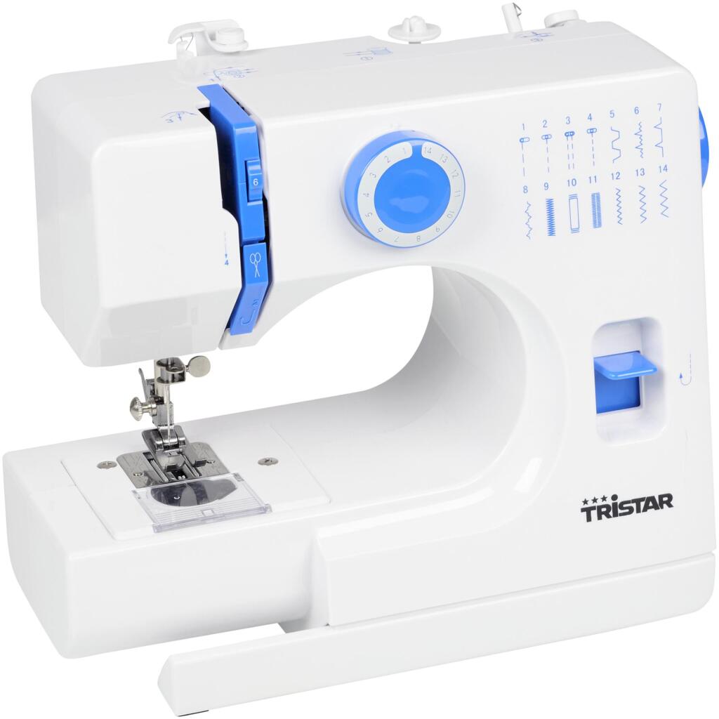 Tristar SM?6003 Naaimachine Wit/Blauw