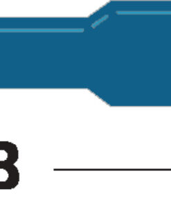 Valueline St-131 Kabelschoen Blauw 100Stuks