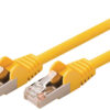 Valueline VLCP85121Y025 Cat5e Sf/utp Netwerkkabel Rj45 (8/8) Male - Rj45 (8/8) Male 0.25 M Geel