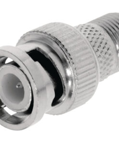 Valueline VLSP41965M Antenne Adapter Bnc Male - F-connector Female Zilver