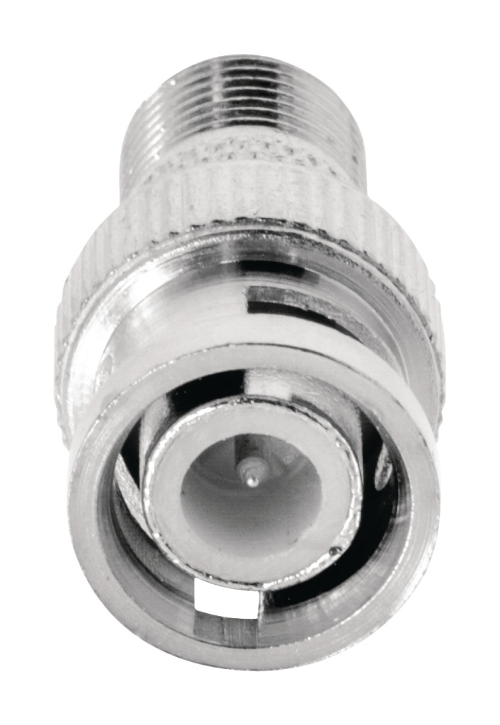 Valueline VLSP41965M Antenne Adapter Bnc Male - F-connector Female Zilver - Afbeelding 5