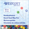 Westcott AC-E10500 Markeerspelden ø5mm Ass. Kleuren