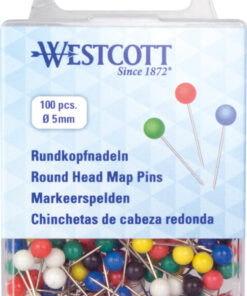 Westcott AC-E10500 Markeerspelden ø5mm Ass. Kleuren