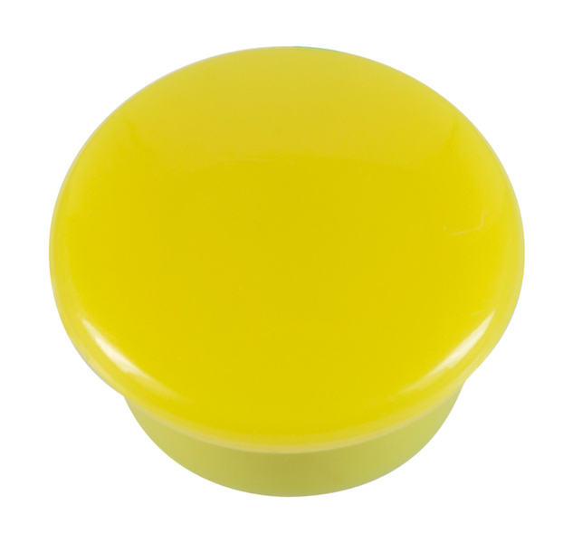 Westcott AC-E10803 Magneet Geel Pak à 10st. Ø 15x8mm