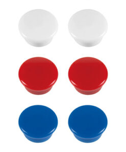 Westcott AC-E10806 Magneet Assorti Pak à 10st. Ø 15x8mm