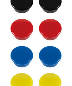 Westcott AC-E10807 Magneet Assorti Pak à 8st. Ø 15x8mm