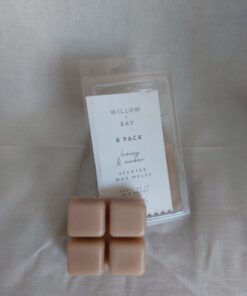 Willow & Bay Scented Wax Melts - Honing & Amber - 8x10 gram - Wax Melts